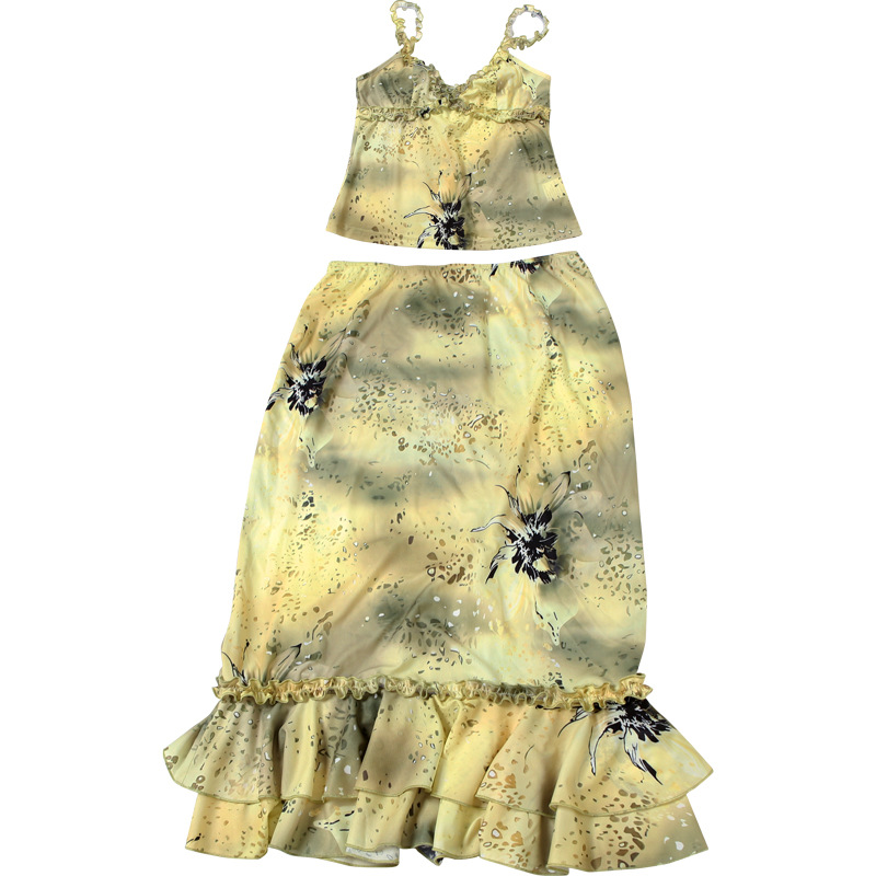 Kadınlar İçin 2 Parçalı Çiçek  - Midi Skirt Floral incelemesi ve fiyatı