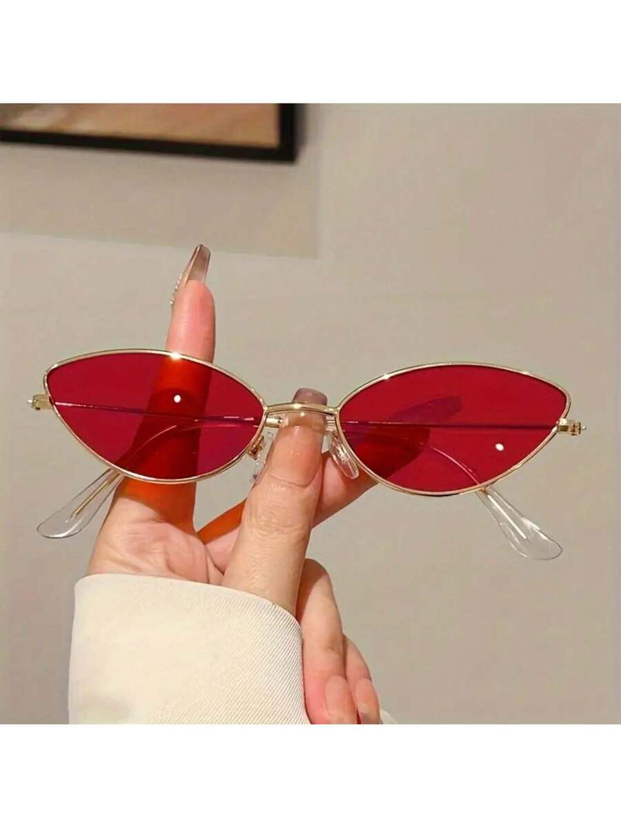 1 Çift Kadın Yeni Kedi Gözü Mo - Sunglasses Cat Eye incelemesi ve fiyatı